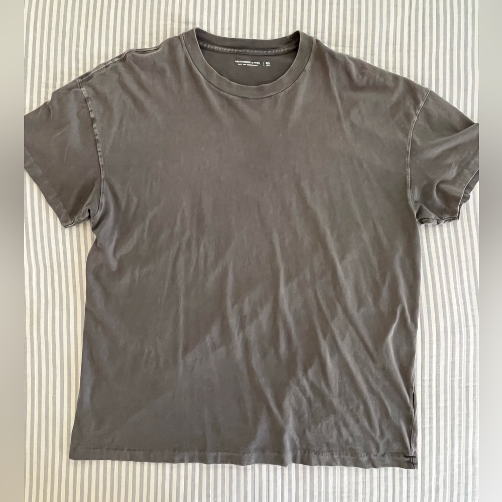 Abercrombie Gray Men's T-Shirt